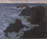 Claude Monet The Rocks of Belle-lle France oil painting artist